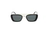 Saint Laurent Rectangular Sunglasses In Black