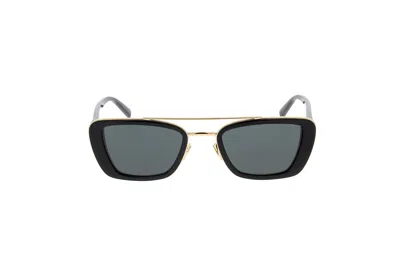 SAINT LAURENT SAINT LAURENT EYEWEAR PILOT FRAME SUNGLASSES