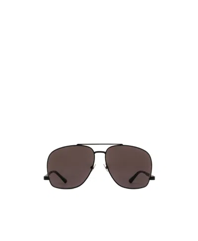 Saint Laurent Eyewear Pilot Frame Sunglasses In Brown