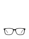 Saint Laurent Eyewear Rectangle-frame Glasses In Black
