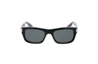 Saint Laurent Full Frame Sunglasses In Black