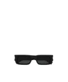 Saint Laurent Eyewear Sl 660 Rectangular Frame Sunglasses In Black