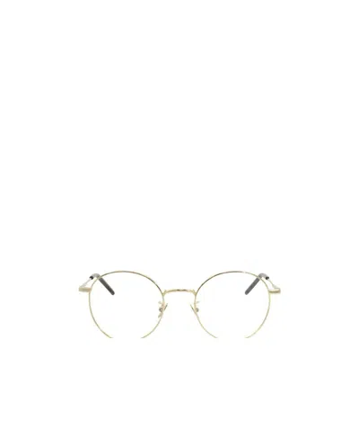Saint Laurent Eyewear Round-frame Glasses In Nude