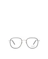 Saint Laurent Eyewear Round-frame Glasses In White