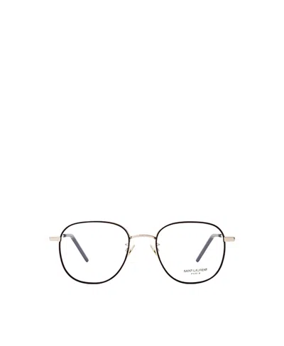 Saint Laurent Eyewear Round-frame Glasses In White