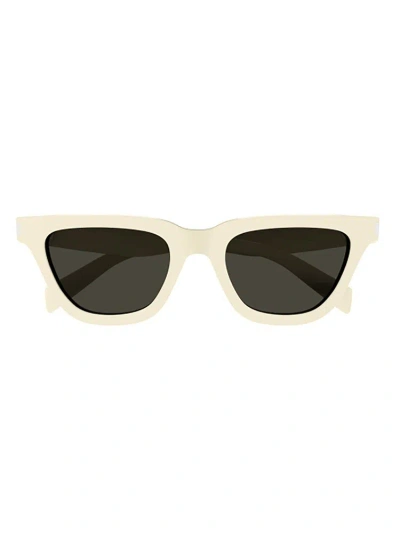 Saint Laurent Eyewear Sl 462 Square Frame Sunglasses In White
