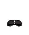 Saint Laurent Solace Acetate Aviator Sunglasses In Black