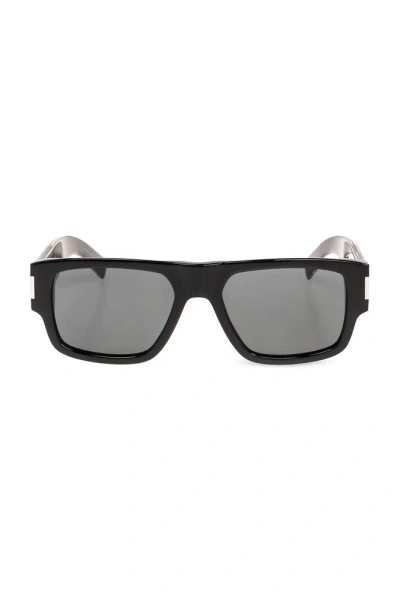 Saint Laurent Eyewear Sl 659 Rectangular Frame Sunglasses In Black
