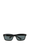 SAINT LAURENT SAINT LAURENT EYEWEAR SL 662 RECTANGULAR FRAME SUNGLASSES