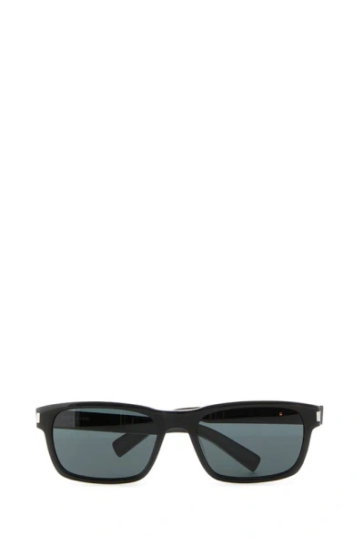 Saint Laurent Eyewear Sl 662 Rectangular Frame Sunglasses In Black