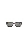 Saint Laurent Eyewear Sl 662 Rectangular Frame Sunglasses In Gray