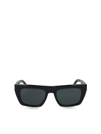 Saint Laurent Eyewear Sl M131 Rectangular Frame Sunglasses In Black