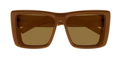 Saint Laurent Eyewear Sl900howl Sunglasses In Purple