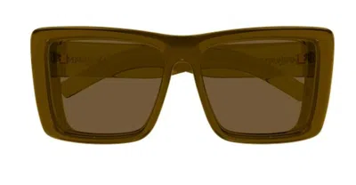 Saint Laurent Eyewear Sl900howl Sunglasses In Brown