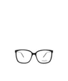 Saint Laurent Eyewear Square Frame Glasses In Black