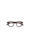 Saint Laurent Eyewear Square Frame Glasses In Brown