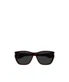 Saint Laurent Eyewear Square Frame Sunglasses In Black