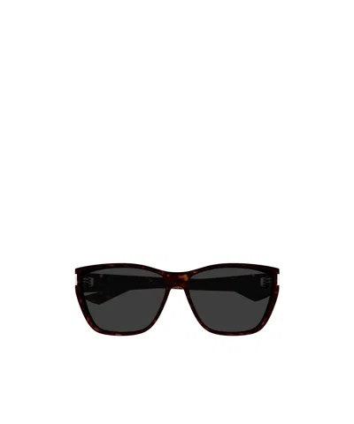 Saint Laurent Eyewear Square Frame Sunglasses In Black