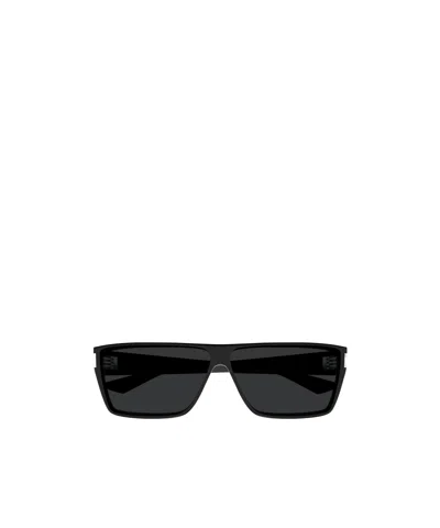 Saint Laurent Eyewear Square Frame Sunglasses In Black