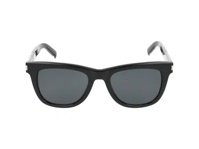 Saint Laurent Eyewear Square Frame Sunglasses In Black