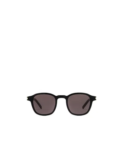 Saint Laurent Eyewear Square Frame Sunglasses In Black