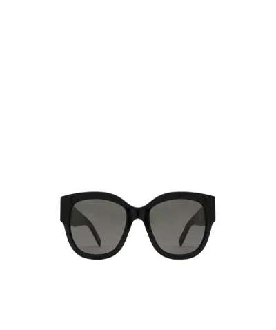 Saint Laurent Eyewear Square Frame Sunglasses In Black