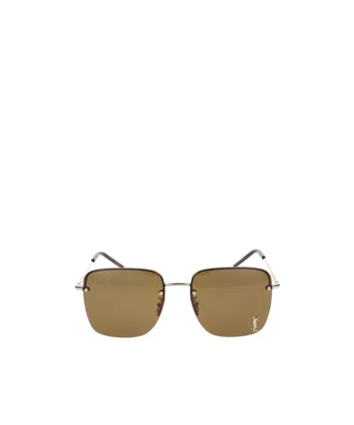 SAINT LAURENT SAINT LAURENT EYEWEAR SQUARE FRAME SUNGLASSES