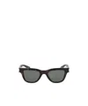 Saint Laurent Eyewear Square Frame Sunglasses In Gray