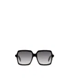 Saint Laurent Grey Gradient Square Ladies Sunglasses Sl 174 001 56 In Gray