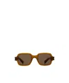 Saint Laurent Eyewear Square Frame Sunglasses In Green