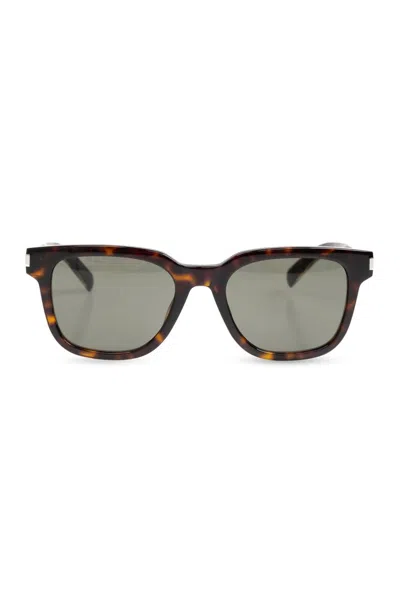 Saint Laurent Square-frame Sunglasses In Multi
