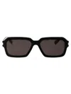 Saint Laurent Eyewear Sunglasses In 001 Black Black Black