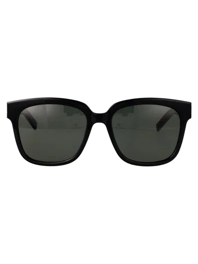 Saint Laurent Sl M40 Sunglasses In 003 Black Black Grey