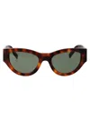 Saint Laurent Sunglasses Sl M94 003 In 003 Havana Havana Green