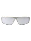 Saint Laurent Sl 605 Luna Sunglasses In 003 Silver Silver Silver
