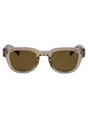 Saint Laurent Eyewear Square Frame Sunglasses In 004 Beige Beige Brown
