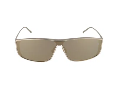 Saint Laurent Sunglasses In 004 Gold Gold Bronze