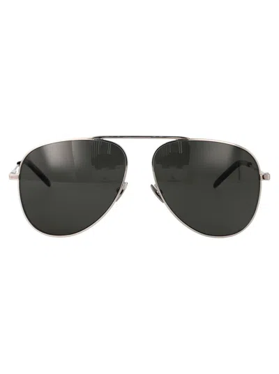 Saint Laurent Eyewear Sunglasses In Silver