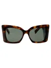 Saint Laurent Women Blaze Tortoiseshell Sunglasses