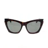 Saint Laurent Cat-eye Tortoiseshell Sunglasses In Brown