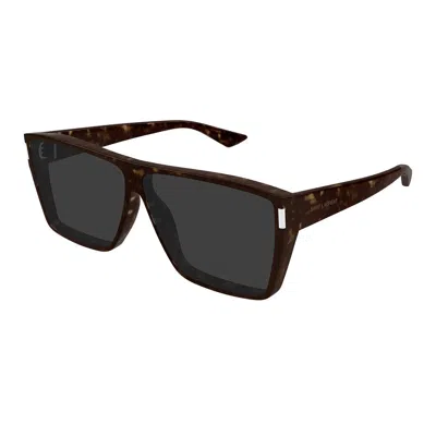 Saint Laurent Eyewear Sunglasses In Brown