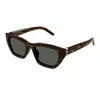 Saint Laurent Eyewear Sunglasses In Brown
