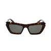 Saint Laurent Eyewear Sunglasses In Brown