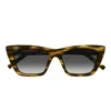 Saint Laurent Eyewear Sunglasses In Yellow