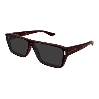 Saint Laurent Eyewear Sunglasses In Brown