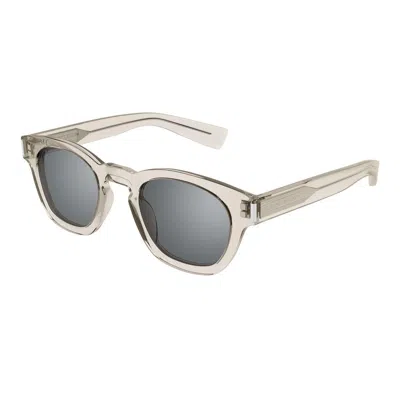 Saint Laurent Eyewear Sunglasses In Metallic