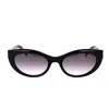 Saint Laurent Black Sl M115 Cat-eye Sunglasses In Gray