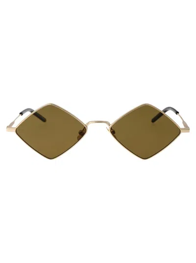 Saint Laurent Eyewear Sunglasses In Green