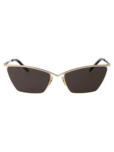 Saint Laurent Eyewear Sunglasses In Brown
