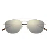 Saint Laurent Eyewear Sunglasses In Beige